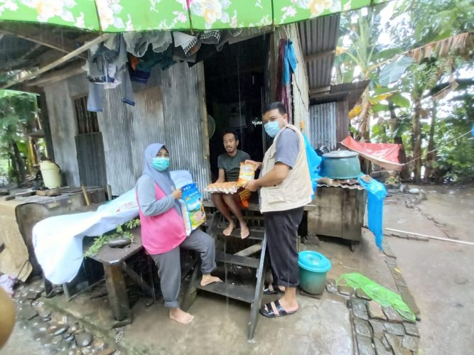 Bantuan Nutrisi Pasien TBC Kembali Disalurkan TB Care Aisyiyah Sulsel di Gowa dan Makassar