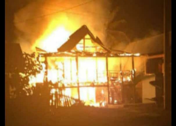 Kebakaran Merenggut Satu Keluarga di Jeneponto