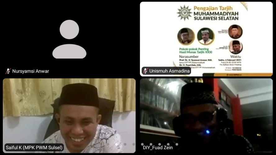 Gelar Pengajian, Muhammadiyah Sulsel Bahas Putusan Tarjih Hasil Munas Terbaru