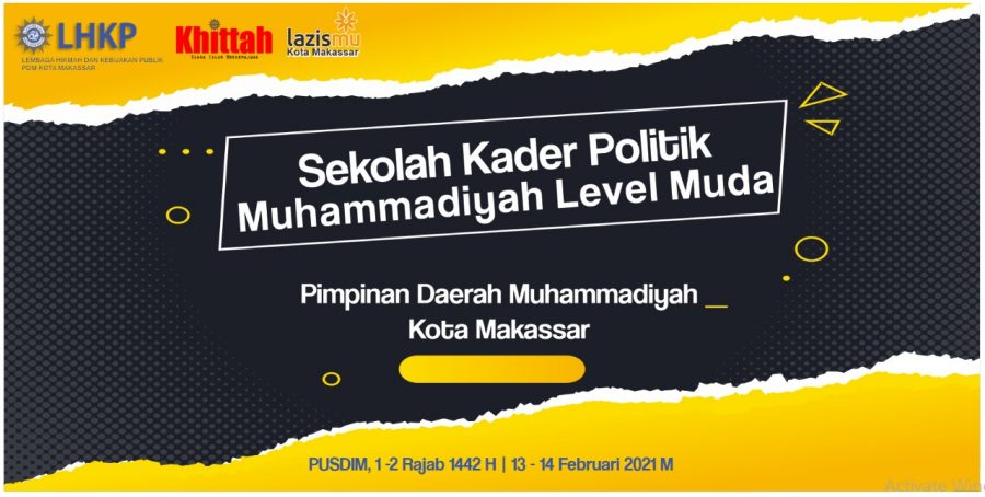 Siapkan Kader Politik Mumpuni, LHKP  Muhammadiyah Makassar Gelar Sekolah Kader Politik