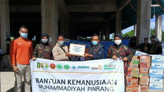 Kirim Satu Ton Beras ke Sulbar, Muhammadiyah Pinrang: Ini Misi Kemanusiaan