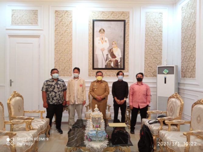 Wali Kota Gorontalo Marten Taha Terima Audiensi Pengurus Baru PD Pemuda Muhammadiyah