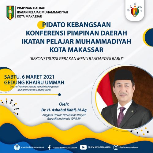 Legislator DPR-RI Ashabul Kahfi Siap Hadiri Konpida IPM Kota Makassar