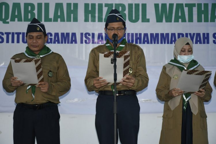 Kwarpus Hizbul Wathan Lantik Pengurus Qabilah IAIM Sinjai