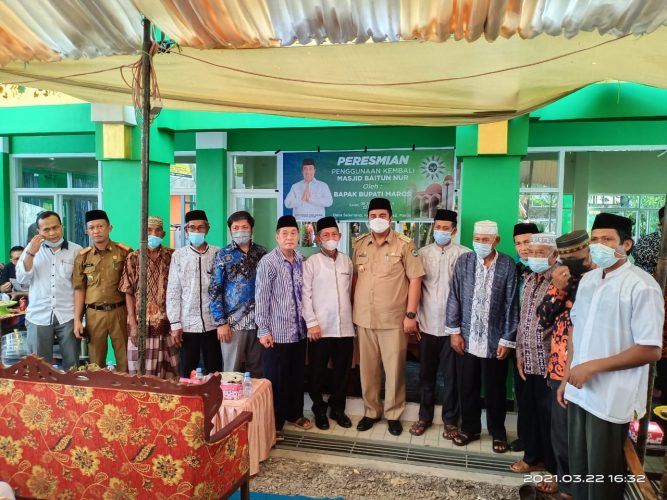 Chaidir Syam Resmikan Masjid Muhammadiyah Salenrang, Ini Pesan Muhammadiyah Sulsel