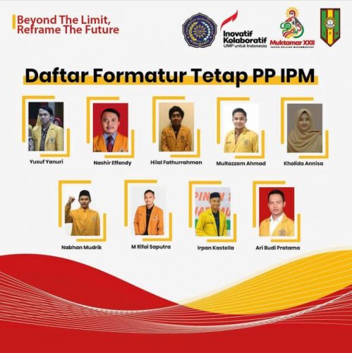 Sembilan Formatur Terpilih PP IPM,  Berikut Nama-namanya