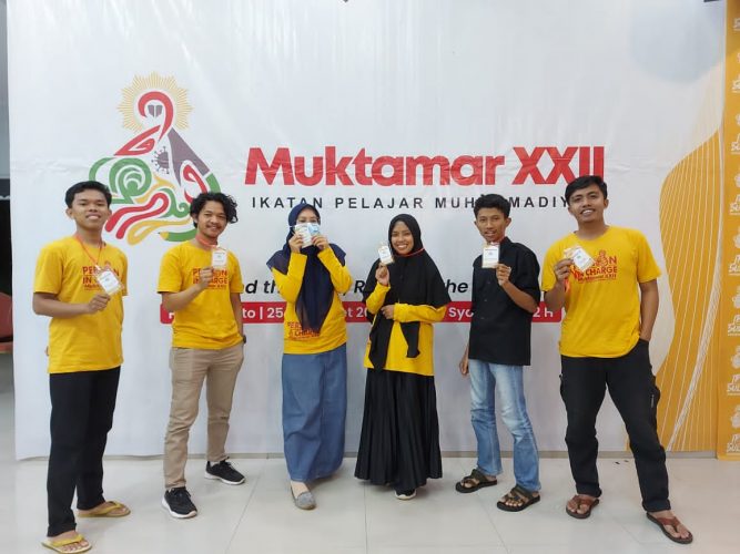 Suksesnya Muktamar Daring, Tim PIC IPM Sulsel Terlihat Dibalik Layar