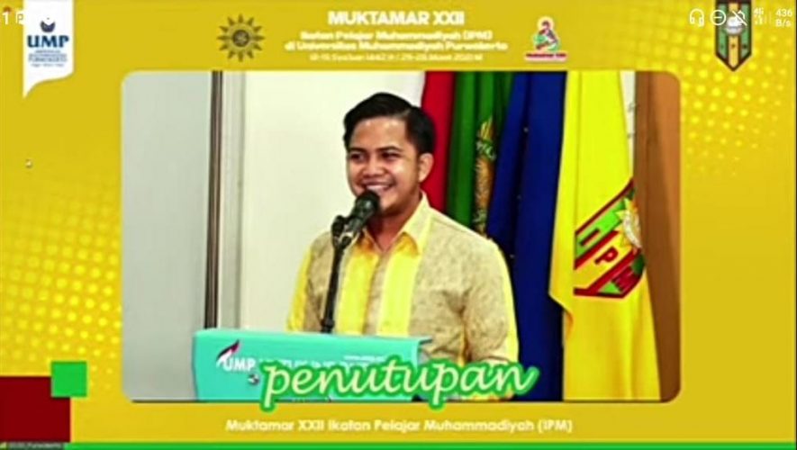 Muktamar XXII di Purwokerto, Tetapkan Multazam Ketum PP IPM 2020-2022