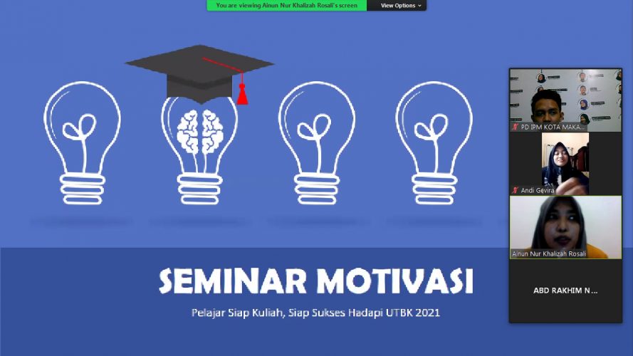 IPM Makassar Gelar Seminar Motivasi Kuliah