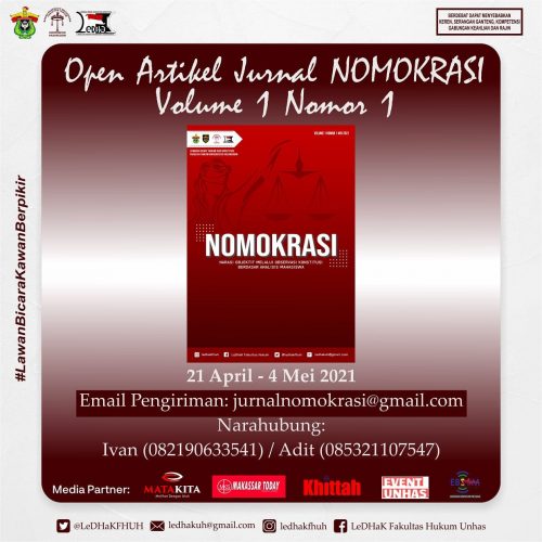 Open Artikel Jurnal LeDHaK Fakultas Hukum Universitas Hasanuddin