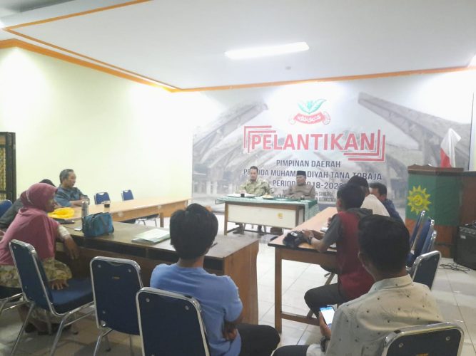 Muhammadiyah Tana Toraja Gelar Rapat Persiapan Pelatihan Da’i