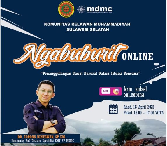 Ngabuburit Online, KRM Sulsel Bincang Bersama dr. Corona