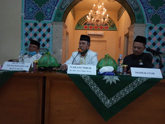 Kuatkan Ukhuwah, PD Muhammadiyah Bantaeng Gelar Pengajian Syawalan