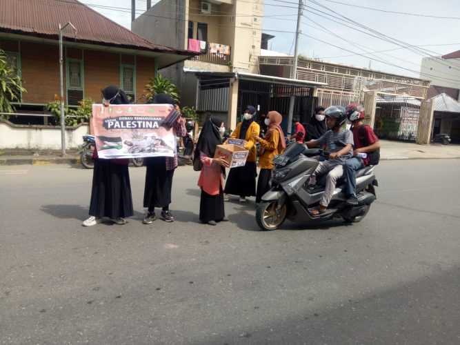 Angkatan Muda Muhammadiyah Enrekang Gelar Aksi Peduli Palestina