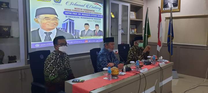 Di Unismuh, Menko PMK Bicara Soal Covid-19 dan Dana Haji