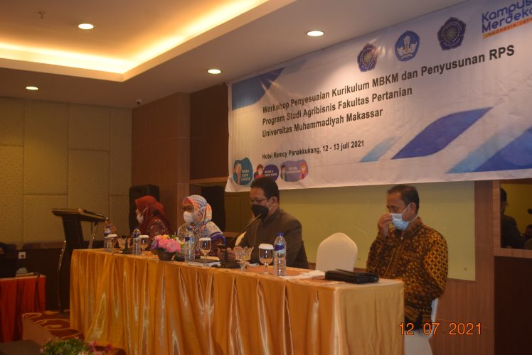 Workshop Kurikulum Merdeka Belajar, Prodi Agribisnis  Universitas Muhammadiyah Makassar