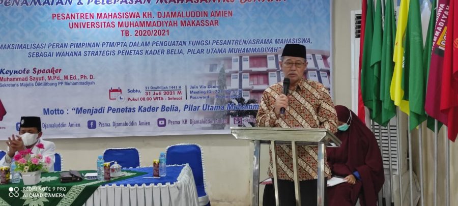 Prof. Ambo Harap Alumni Pesma KH Djamaluddin Amien Jadi Kopassus Persyarikatan