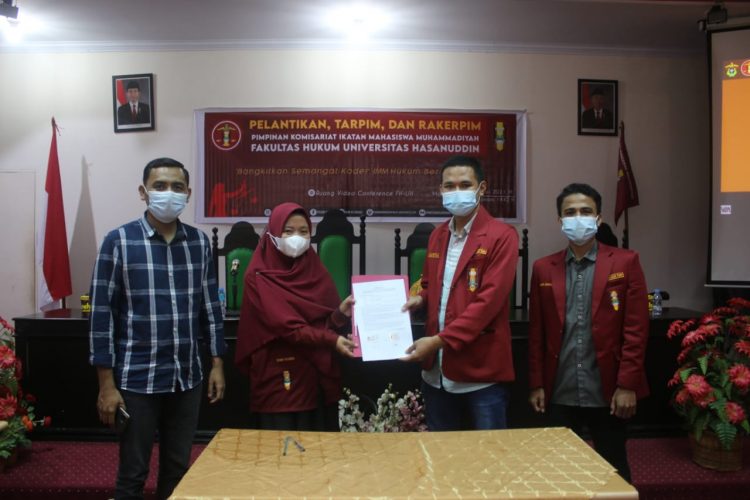 Pengurus IMM Hukum Unhas Resmi Dilantik