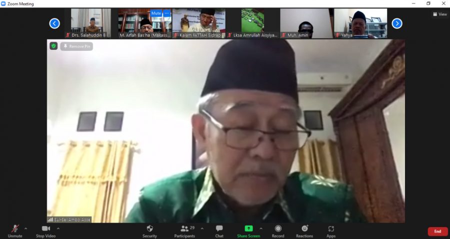 Prof Dr. Ambo Asse: Majelis Pelayanan Sosial Muhammadiyah Sulsel Bangkit Isi Satu Tahun Periode Kepengurusan