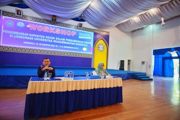 Universitas Muhammadiyah Gorontalo Gelar Workshop Pengembangan Kapasitas Dosen