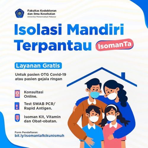 FKIK Unismuh Hadirkan Isomanta untuk Pasien Covid-19 Tanpa Gejala