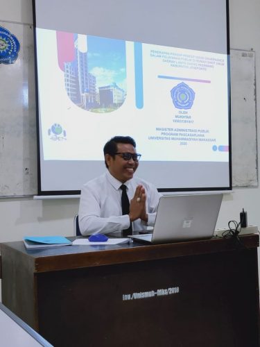 Lama Tak Muncul, Mukhtar Tompo Raih Gelar Magister di Administrasi Publik Unismuh