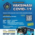 Bus Keliling Unismuh Siap Layani Vaksinasi Setiap Hari