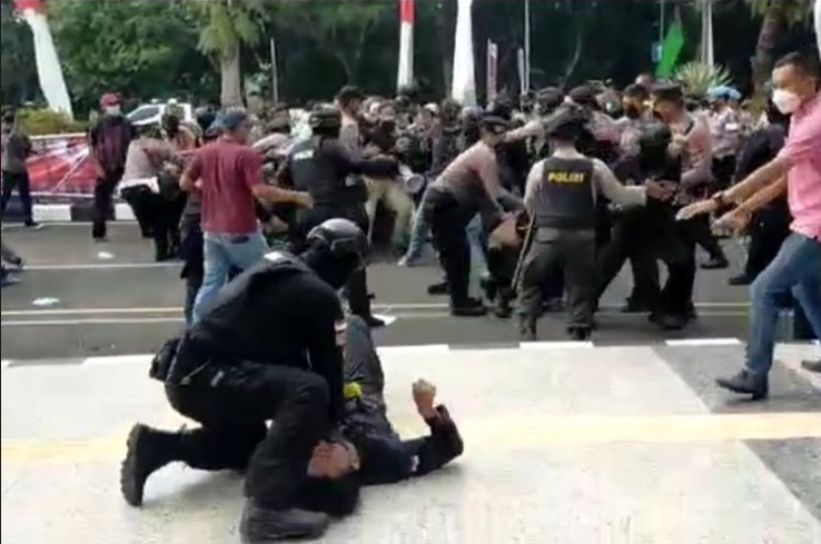 IMM Makassar Timur Kecam Aksi Polisi Banting Mahasiswa di Tangerang