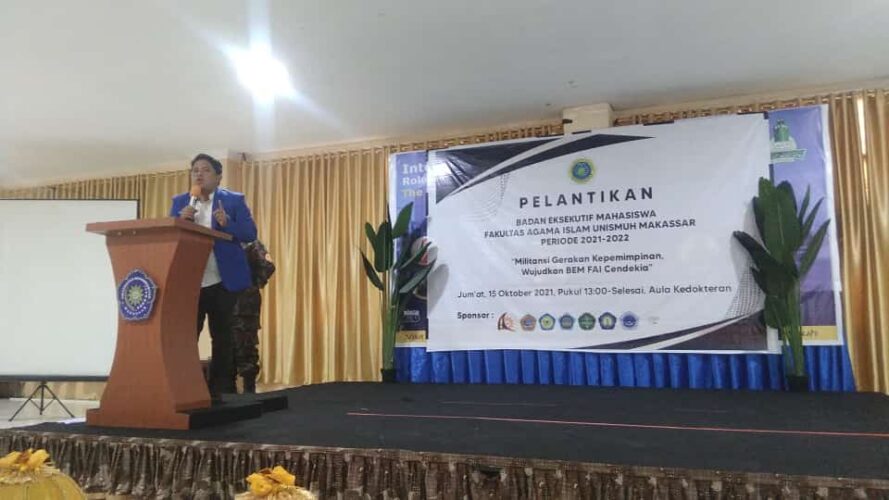 Wakil Dekan III FAI Unismuh: BEM Harus Melahirkan Model Gerakan Baru