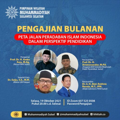 Pengajian Muhammadiyah Sulsel Bahas Peta Jalan Pendidikan Nasional