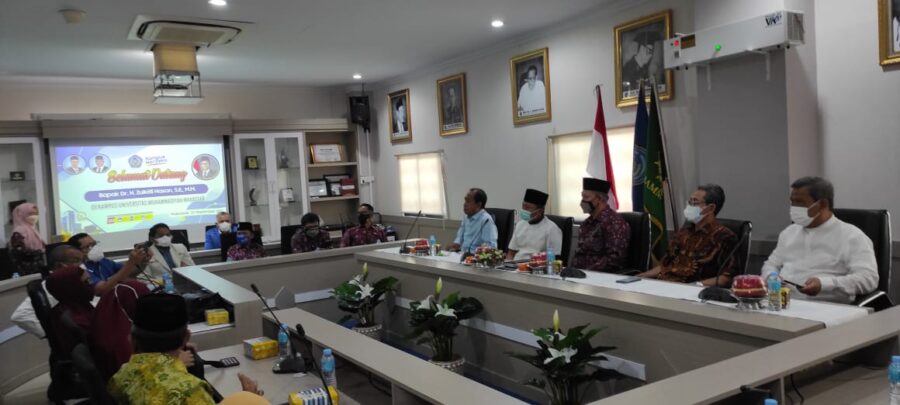 Wakil Ketua MPR RI Bersilaturahmi dengan Keluarga Besar Muhammadiyah di Unismuh