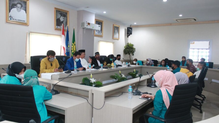 Rektor Unismuh Terima Kunjungan Rektor Universitas Muhammadiyah Mamuju