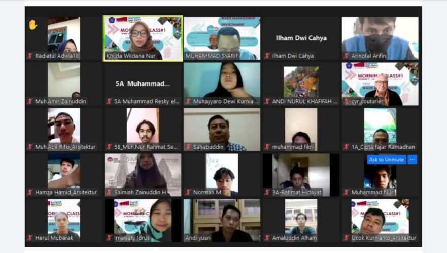 Gandeng Universitas dari Kanada, Fakultas Teknik Unismuh Bahas Manajemen Sampah