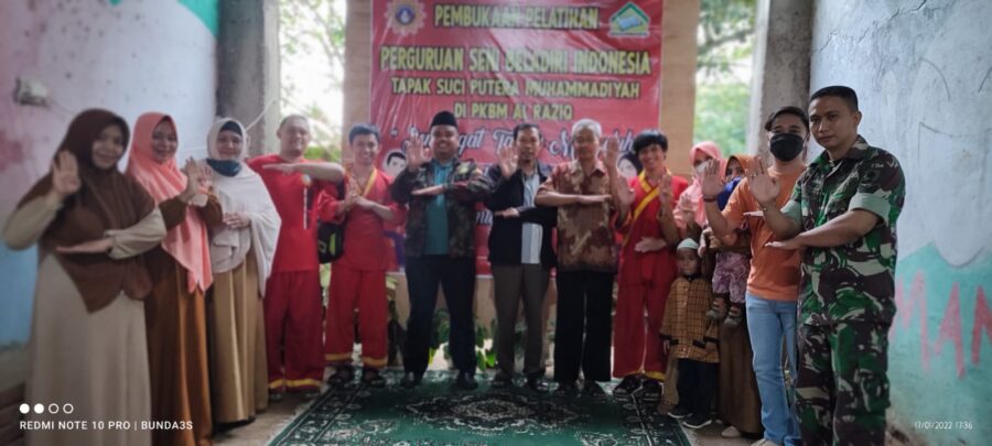 Pimpinan Cabang Muhammadiyah Pallangga Resmikan Pendirian Tapak Suci Unit PKBM Al Raziq