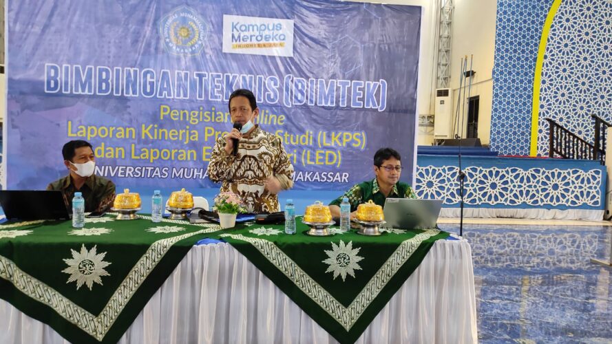 Siapkan Prodi Raih Akreditasi Unggul, Unismuh Gelar Bimtek