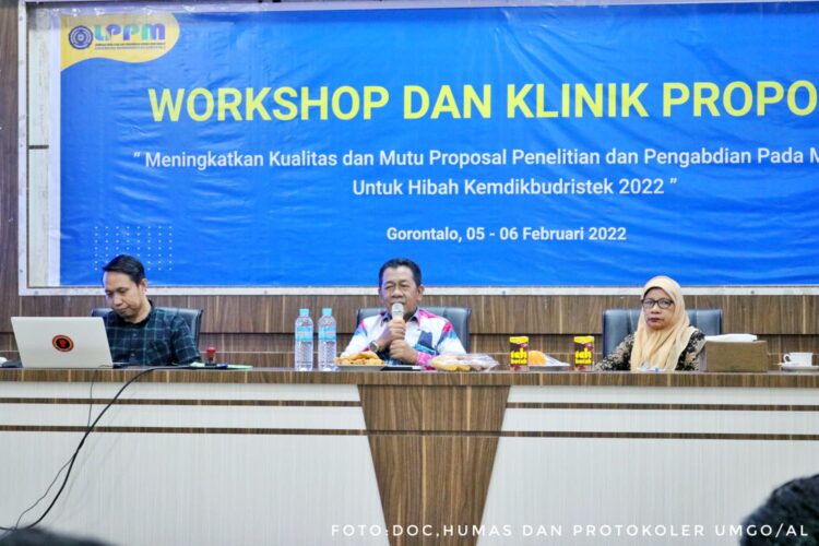Ketua LP3M Unismuh Makassar Narasumber Klinik Proposal Penelitian di UMGO
