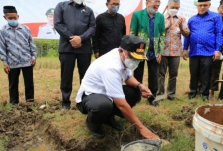 Bupati Lutim Letakkan Batu Pertama Institut Sains dan Teknologi Muhammadiyah