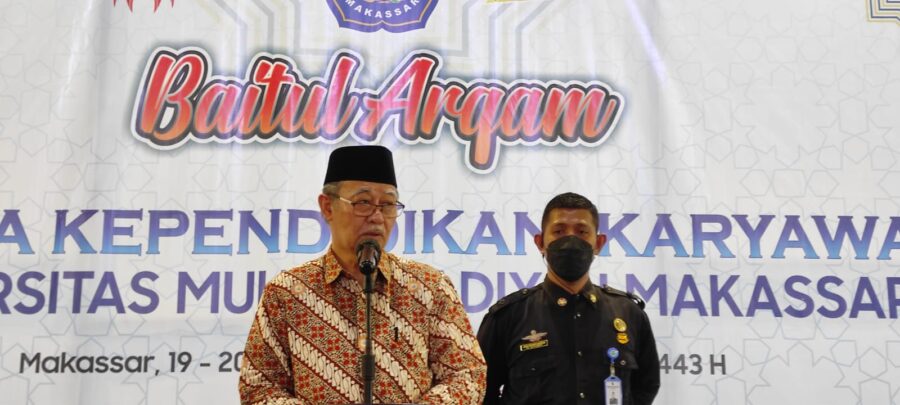 Perkuat Ideologi Muhammadiyah untuk Karyawan, Unismuh Gelar Baitul Arqam