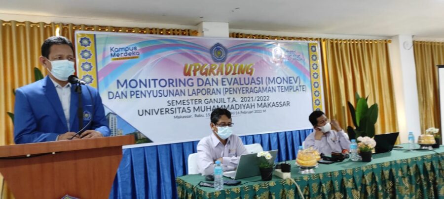 Unismuh Gelar Upgrading Monev dan Penyusunan Laporan Akhir Semester