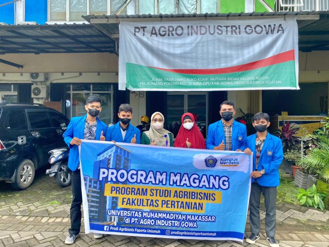 85 Mahasiswa Prodi Agribisnis FP Unismuh Makassar Disebar Magang di Perusahaan