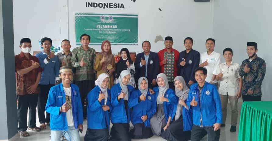 Mahasiswa KKNP IAIM Sinjai Bentuk Ranting Muhammadiyah di Desa Kompang