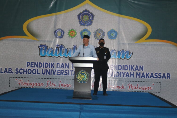 Buka Baitul Arqam Lab School Unismuh, Rektor Minta Komitmen Peserta Kembangkan Pendidikan Muhammadiyah