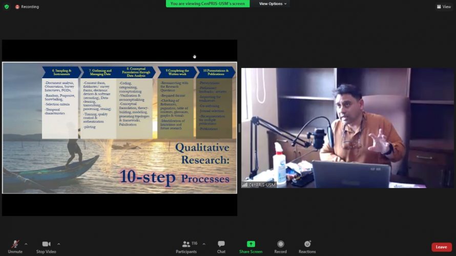 Gelar Webinar Penelitian Kualitatif, Magister Pendidikan Sosiologi Unismuh Hadirkan Dua Pakar dari Malaysia