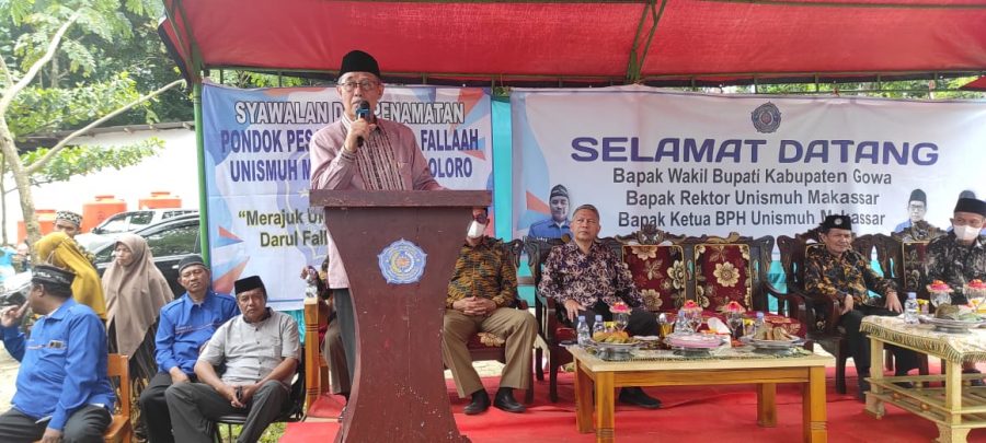 Hadiri Syawalan Pesantren Darul Fallah, Prof Ambo Asse: Muhammadiyah Mendukung Kemajuan Gowa