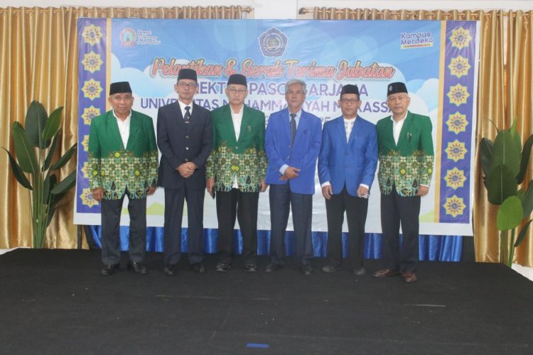Prof Irwan Akib Resmi Jabat Direktur Pascasarjana Unismuh Periode 2022–2025