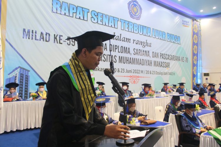 Wisudawan Terbaik Unismuh, Hafiz Quran 30 Juz