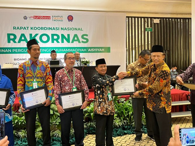 Rakornas Al-Islam Kemuhammadiyahan, Unismuh Makassar Raih Peringkat I Standar Kampus Islami