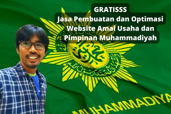 Jasa pembuatan web gratis Muhammadiyah