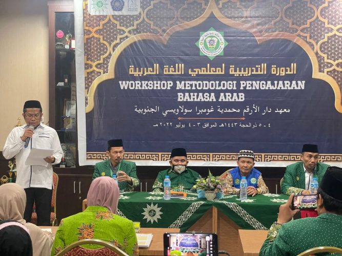 Tingkatkan Kompetensi Pengajar Bahasa Arab, Pontren Gombara Gelar Workshop Metodologi Pengajaran