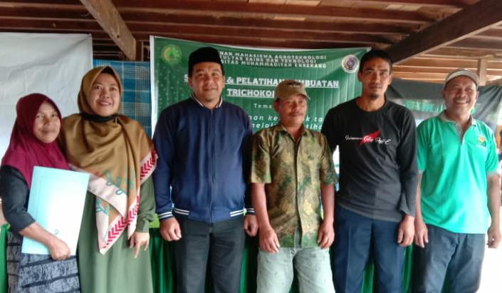 Trichokompos untuk Petani Desa Ledan, Wujud Pengabdian HIMAGRO Unimen kepada Masyarakat